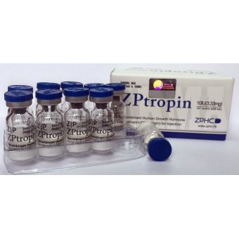 Гормон роста ZPtropin Соматропин 10 флаконов 100IU (333 мкг/IU) - Атырау