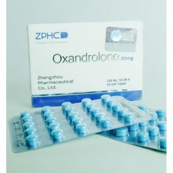 Оксандролон ZPHC (Oxandrolone) 50 таблеток (1таб 20 мг) - Атырау