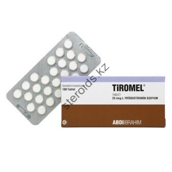 Лиотиронин Tiromel 1 таблетка 25мкг (100 таблеток) - Атырау