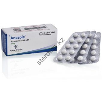 Anazole (Анастрозол) Alpha Pharma 50 таблеток (1таб 1 мг) - Атырау