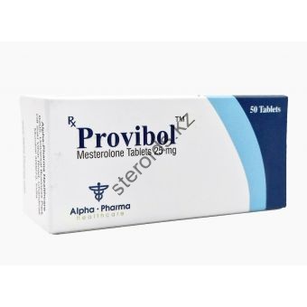 Provibol (Провирон, Местеролон) Alpha Pharma 50 таблеток (1таб 25 мг) - Атырау