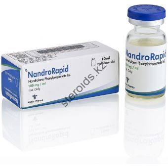 Нандролон фенилпропионат NandroRapid (Дураболин) Alpha Pharma балон 10 мл (100 мг/1 мл) - Атырау