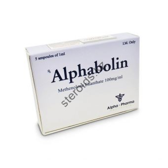 Alphabolin Метенолон энантат Alpha Pharma 5 ампул по 1мл (1амп 100 мг) - Атырау