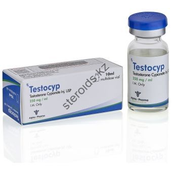 TestoCyp (Тестостерон ципионат) Alpha Pharma балон 10 мл (250 мг/1 мл) - Атырау