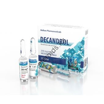 Nandrolone Decanoate (Дека, Нандролон Деканоат) Balkan 10 ампул по 1мл (1амп 200 мг) - Атырау