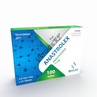 Анастрозол Biolex 100 таблеток (1 таб 1 мг) - Атырау