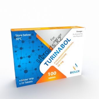Туринабол Biolex 100 таблеток (1таб 10 мг) - Атырау