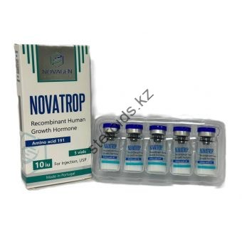 Гормон роста Novatrop Novagen 5 флаконов по 10 ед (50 ед) - Атырау