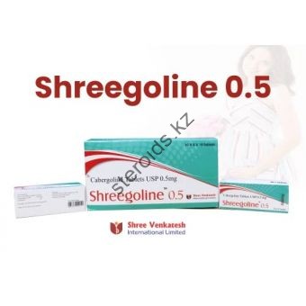 Каберголин Shree Venkatesh 10 таблеток по 0,5мг Индия - Атырау