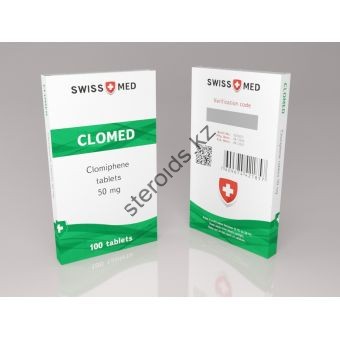 Кломид Swiss Med Clomed 100 таблеток (1 таб 50 мг) - Атырау