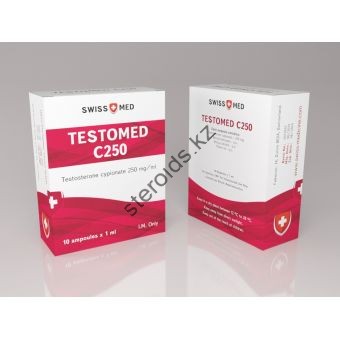 Тестостерон ципионат Swiss Med (Testomed C250) 10 ампул по 1 мл (1 амп 250 мг) - Атырау