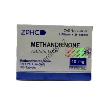 Метан ZPHC (Methandienone) 100 таблеток (1таб 10 мг) - Атырау