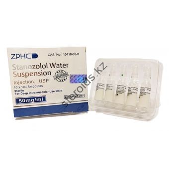 Винстрол ZPHC (Stanozolol Suspension) 10 ампул по 1мл (1амп 50 мг) - Атырау