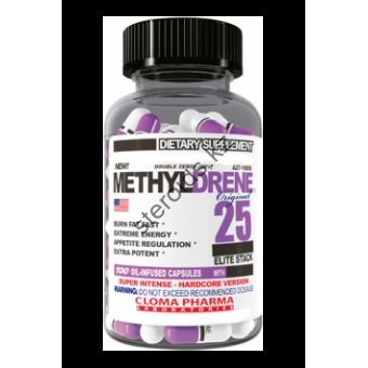 Жиросжигатель Methyldrene 25 Elite  (100 капсул)  - Атырау